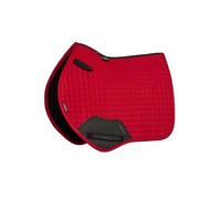 LeMieux Mini Suede Close Contact Square Saddlepad - Chilli Red