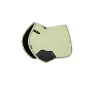 LeMieux Mini Suede Close Contact Square - Macaron - Yellow - Size: X Small
