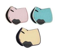 LeMieux Mini Suede Jump Square Blossom/Lagoon/Mimosa, Mimosa
