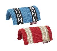 Mini LeMieux Toy Pony Western Pad in Red, Polyamide/Acrylic/Yarn | Charlies
