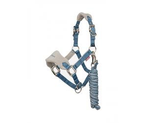 LeMieux Mini Vogue Fleece Headcollar & Rope - Range Of Colours/Sizes