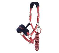 LeMieux Mini Vogue Headcollar & Leadrope - Cranberry