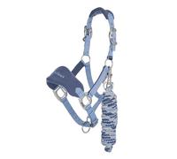 LeMieux Mini Vogue Headcollar & Leadrope - Powder Blue - Powder Blue - Size: Super Mini