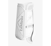 LeMieux Motionflex Dressage Boots Schooling Training Protection Black/White M/L