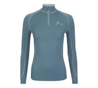 LeMieux My Base Layer in Sage with Thermal Regulating Fabric, Flat Lock Stitching Soft Seams & 360 Degree Stretch - Large
