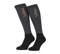 LeMieux My Competition Socks - Dusk Blue (Twin Pack) Large