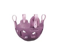 LeMieux Noma Grazing Muzzle - Compatible With Most Standard Headcollars - Lightweight - Horse Turnout Grazing Muzzle - Mallow - Cob