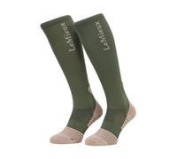 LeMieux Performance Socks - Padded Heel & Toe - Rosemary -Small