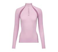 LeMieux Ladies Philippa Mesh Long Sleeve Base Layer - Fondant - Womens Horse Riding Base Layer Tops - Light Pink - Size: UK16