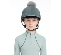 LeMieux Pippa Hat Silk Petrol, One Size
