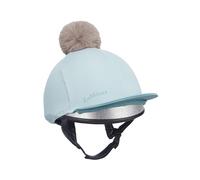 LeMieux Pom Hat Silk - Detachable Pom Pom (Aqua/Lagoon)