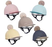 LeMieux Pom Hat Silk - Detachable Pom Pom (Lagoon/Aqua)