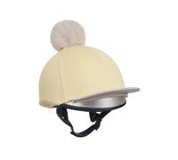 LeMieux Pom Hat Silk - Detachable Pom Pom (Mimosa/Stone)