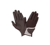 LeMieux Pro Mesh Horse Riding Gloves - Brown/Almond 8.5