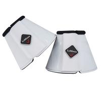 LeMieux ProShell Overreach Horse Boots - Over Reach or Bell Boots for Horses - Protective Gear and Training Equipment - Equine Boots, Wraps & Accessories (White/XLarge)