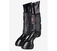 LeMieux ProShell Brushing Horse Boots - Protective Gear and Training Equipment - Equine Boots, Wraps & Accessories (Black/Large)