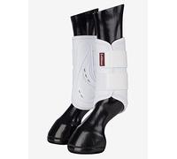 LeMieux ProShell Brushing Horse Boots - Protective Gear and Training Equipment - Equine Boots, Wraps & Accessories (White/Large)