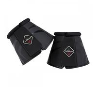 LeMieux ProShell Over Reach Boots - Black/White/Brown - Medium - Extra Large