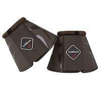 LeMieux ProShell Overreach Horse Boots - Over Reach or Bell Boots for Horses - Protective Gear and Training Equipment - Equine Boots, Wraps & Accessories (Brown/Medium)