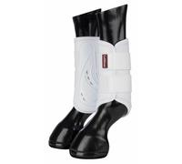 LeMieux ProShell Shield Flex Brushing Boots Lightweight Schooling Black/White