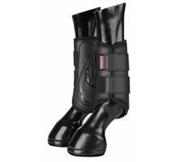 LeMieux ProShell Shield Flex Brushing Boots Lightweight Schooling Black/White