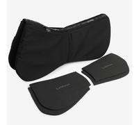LeMieux ProSorb Plain 2 Pocket Half Pad - Black Large