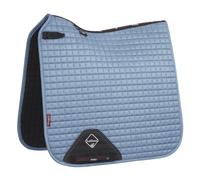 LeMieux Dressage Suede Square Saddle Pad - Saddle Pads for Horses - Equestrian Riding Equipment and Accessories (Ice Blue - Small/Medium)