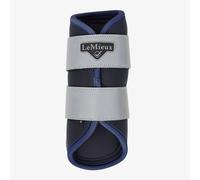 LeMieux ProSport Reflective Grafter Boots - Silver - Size: Large