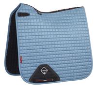 LeMieux ProSport Suede Dressage Square Saddle Pad Ice Blue