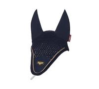 LeMieux Puissance Fly Hood - Elastic Tie & Button Attachment - Navy - XLarge