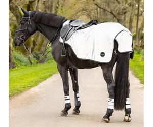 LeMieux Reflective Exercise Sheet HiViz Warm Waterproof Fleece Riding Rug S-XL