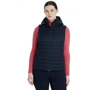 LeMieux Rose Hooded Puffer Gilet - Navy Blue (UK, Numeric, 16, Regular, Regular)