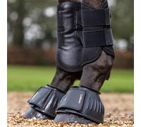 LeMieux Rubber Bell Boots - Black - Size: X Large