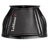 LeMieux Rubber Bell Boots Pair Over Reach Boots - Black, X-Large