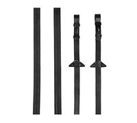 LeMieux Rubber Reins - Black/Black Full