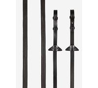 LeMieux Rubber Reins - Brown/Brown Full