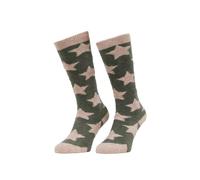 LeMieux Sasha Star Fluffies Socks - Almond - Small