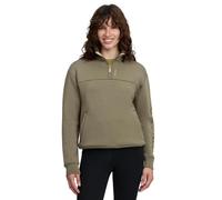 LeMieux Scarlet Quarter Zip Womens Sweat - Willow Green