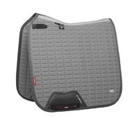 LeMieux Dressage Self-Cool Square Saddle Pad - Saddle Pads for Horses - Equestrian Riding Equipment and Accessories (Polar Grey - Large)
