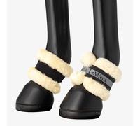 LeMieux Sheepskin Pastern Wraps - Black
