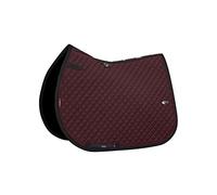 LeMieux Show Jumping Wither Relief Jump Saddle Pad - Saddle Pads for Horses - Equestrian Riding Equipment and Accessories - (Burgundy - Large)
