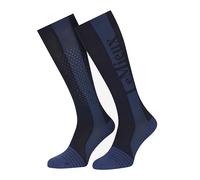 LeMieux Silicone Womens Performance Socks Navy Blue