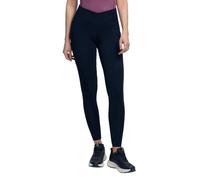 LeMieux Simone Cross Over Pull On Riding Tights | Womens Equestrian Horse Riding Breeches - Mid Rise - Phone Pockets - Silicone Half Seat Grip