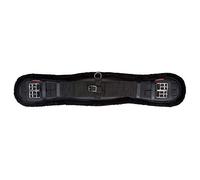 LeMieux Simuwool Integrated Mono Girth Dressage Girths - Black/Black, 55cm