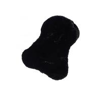 LeMieux Simuwool Seat Saver - Elasticated Side Straps - Adjustable Gullet Strap - Faux Lambswool - Brown