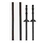 Lemieux Soft Rubber Reins Brown/Brass IT02641, Brown/Brown, Pony