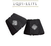 LeMieux Soft Shell Overreach Horse Boots - Over Reach or Bell Boots for Horses - Protective Gear and Training Equipment - Equine Boots, Wraps & Accessories (Black/Medium)
