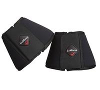 LeMieux Soft Shell Overreach Horse Boots - Over Reach or Bell Boots for Horses - Protective Gear and Training Equipment - Equine Boots, Wraps & Accessories (Black/XXLarge)