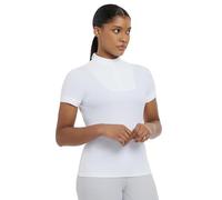 LeMieux Sophia Short Sleeve Womens Show Shirt - White 12