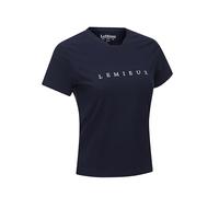 LeMieux Sports T-Shirt - Quick Dry Cool Feel - Round Neck - Relaxed Fit - Navy - UK6